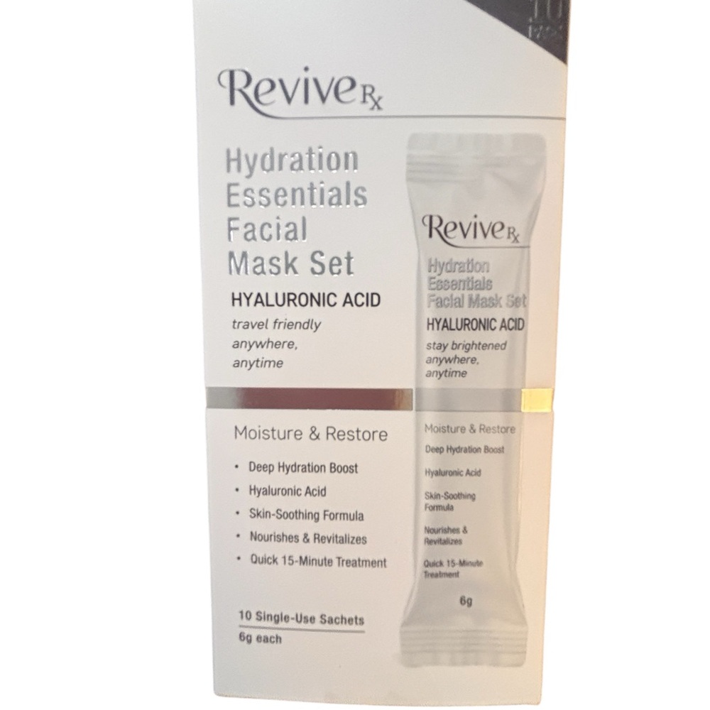 Hydration Essentials Facial Mask Set - White